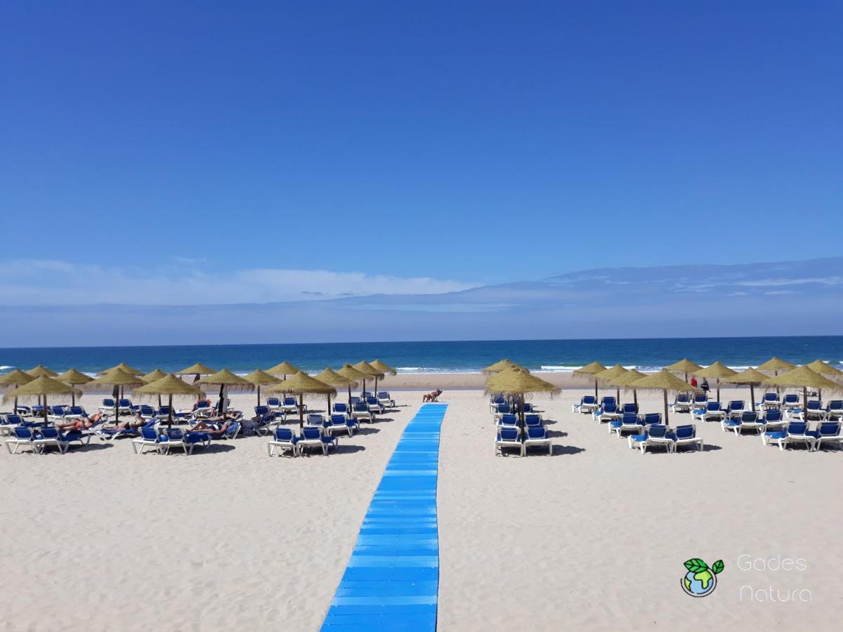 Apartamento Gades Natura a 450 mts playa Victoria Cádiz Exterior foto